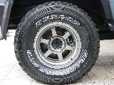 車外１６インチホイール＆ダンロップＭＴタイヤの組み合わせ！