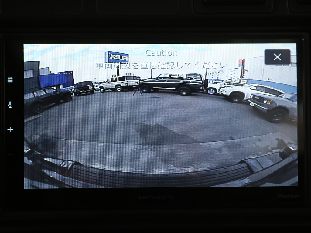 バックカメラも装着済みです！