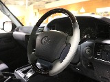 新品ウッドコンビステアリングを取付済みです！