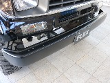 漆黒のフロントバンパー！新品をインストール♪