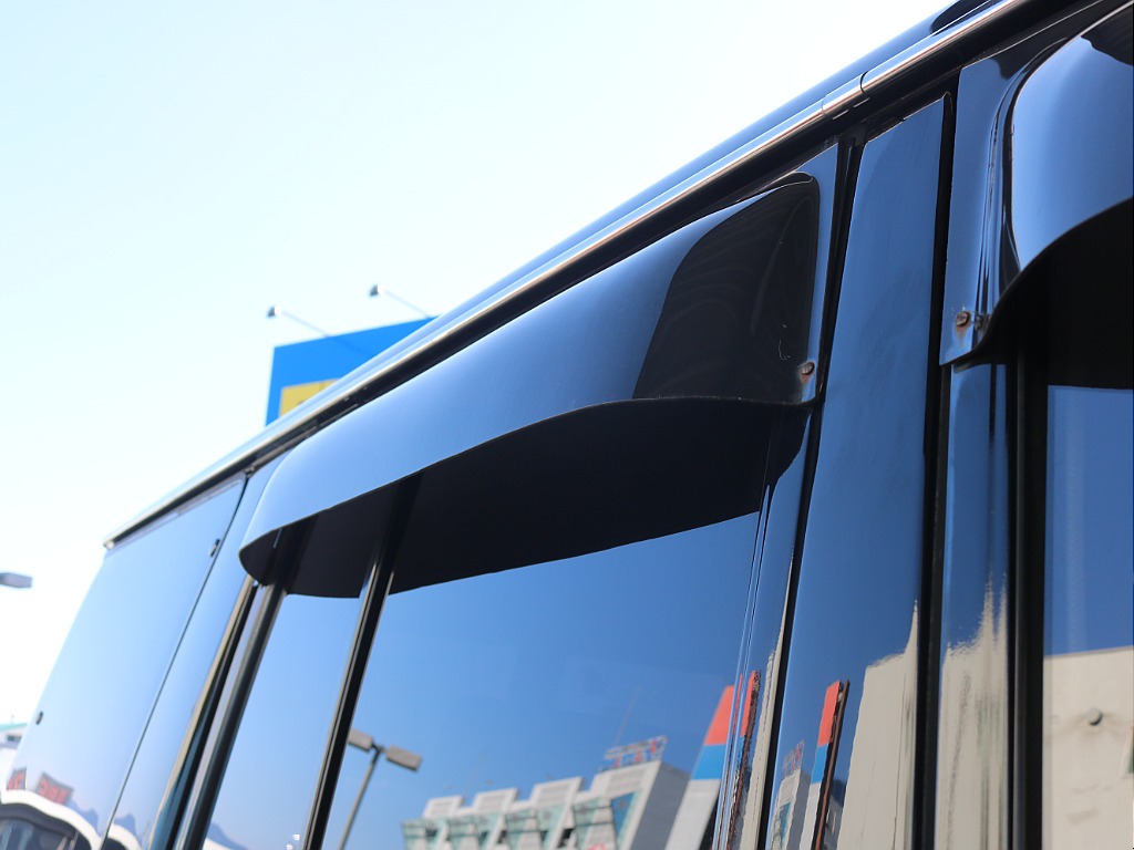 ドアバイザーもスモーク仕様！