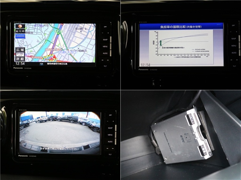 ナビ、バックカメラ、ETC車載器と三種の神器も装備！すぐに快適なドライブが可能です♪