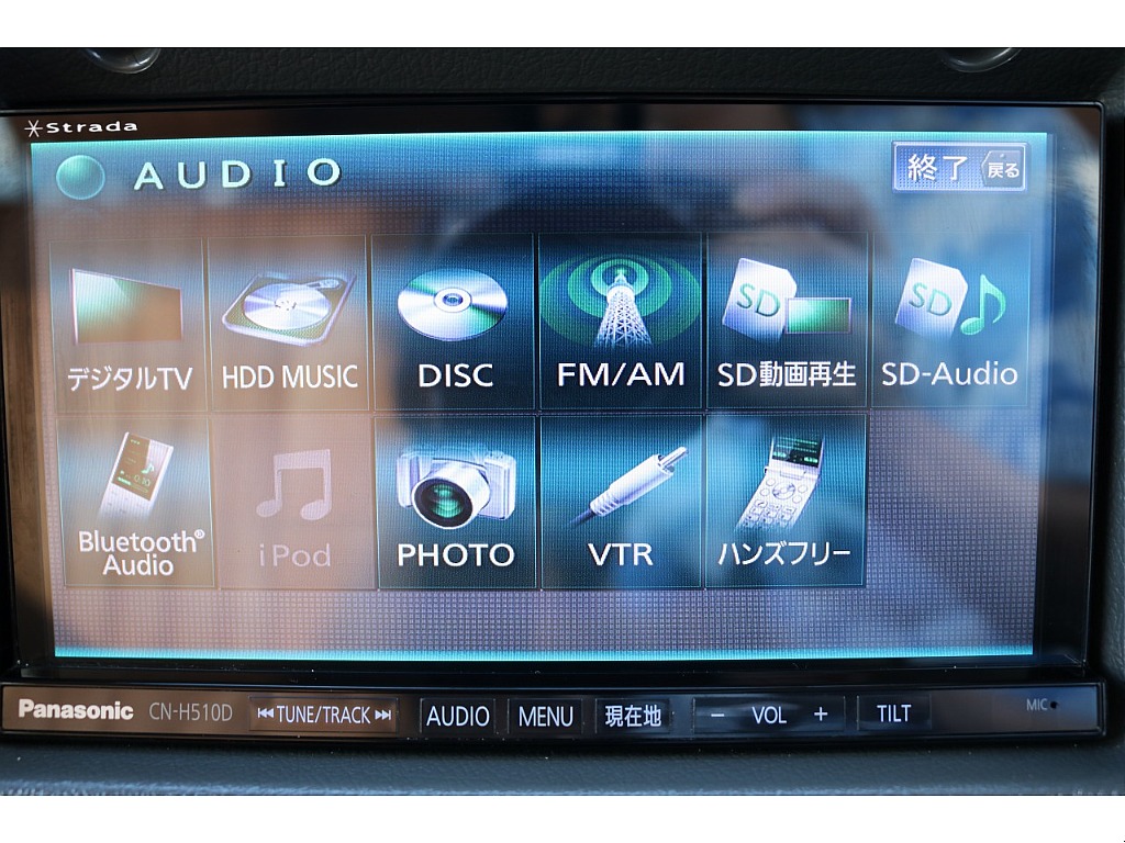 テレビ、Bluetooth、FM.AMすべて使えます