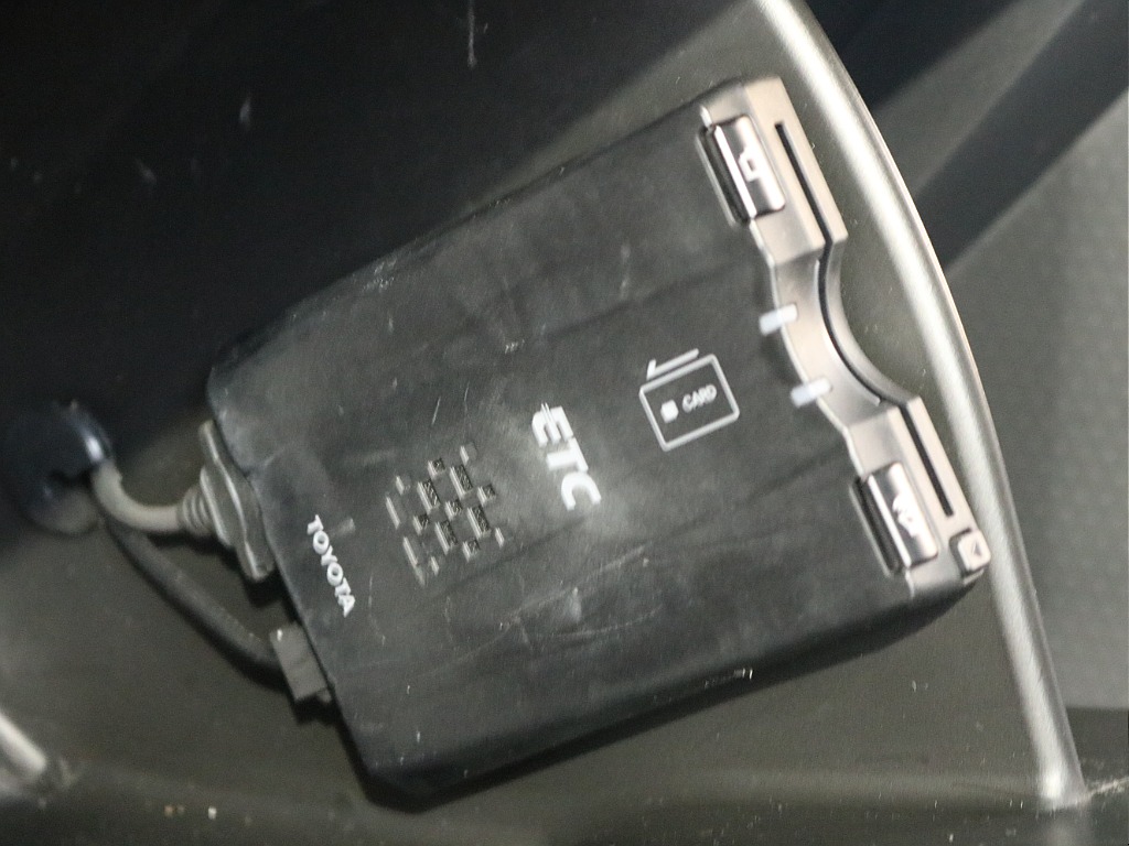 今となっては必需品のETCも完備されております！