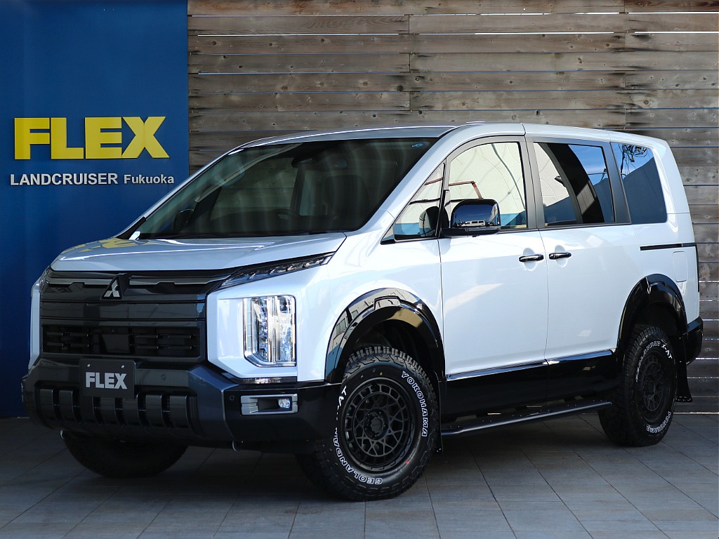 三菱&nbsp;デリカD：5&nbsp;2.2DT P 4WD&nbsp;FLEXオリジナルカスタムパッケージ&nbsp;福岡県