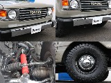 ＫＯＮＩ製ショックアブソーバー装備！ＤＥＡＮクロスカントリーアルミにＴＯＹＯオープンカントリーＭＴタイヤも装備されております！足回りはバッチリです！