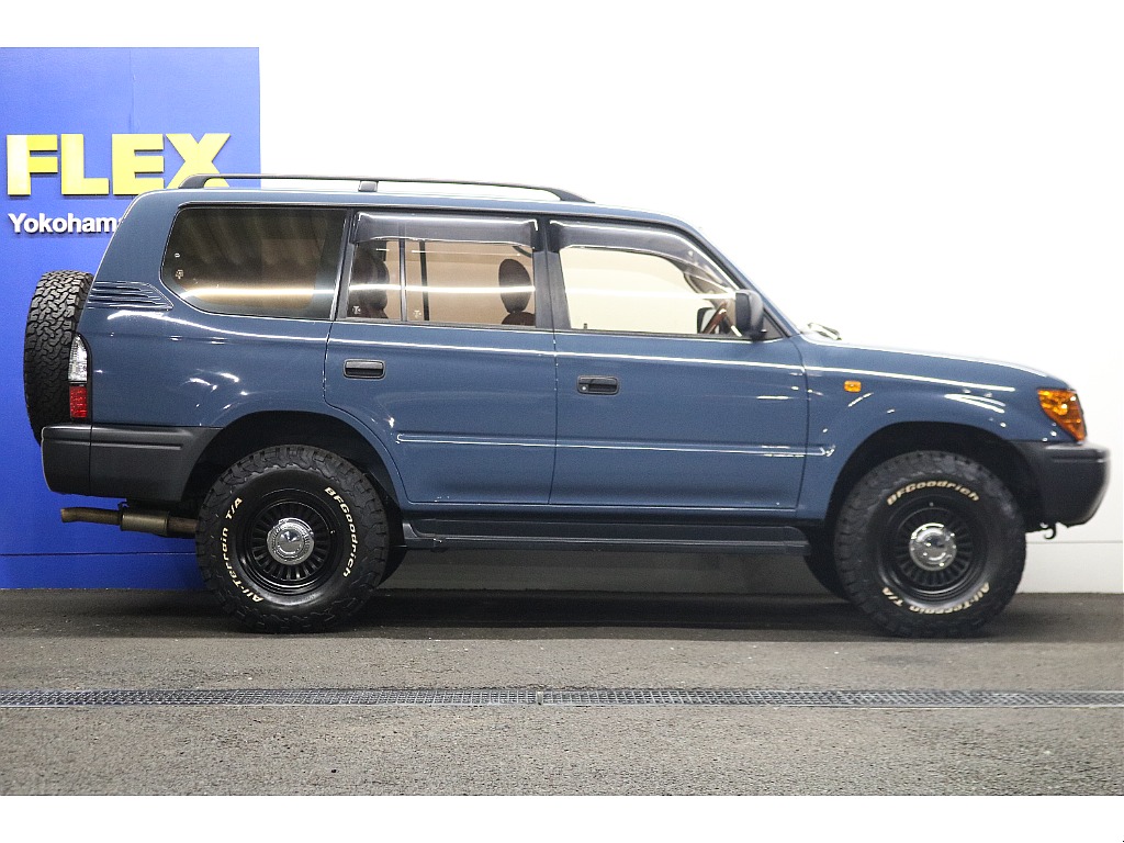 サイドビュー！純正車高でサイドステップ付きの為乗り降りもらくちん！