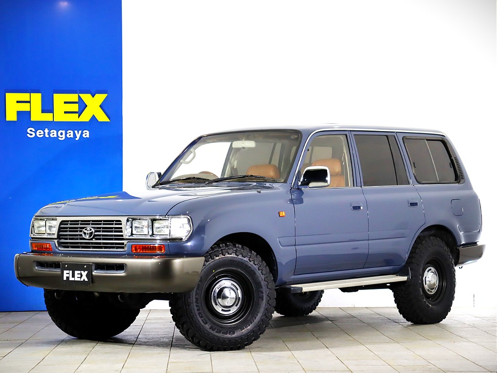 トヨタ ランドクルーザー80 4.5VXリミテッド 4WD 最終型 茶内装 角目四灯 東京都