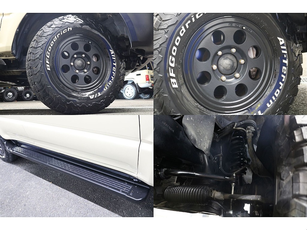 ジムライン×BFgoodrich！無骨で王道な組み合わせです！