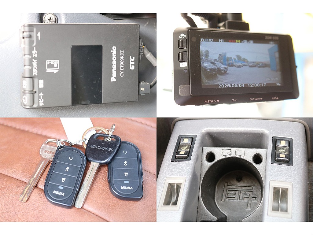 ETC車載器や前後ドライブレコーダーもついており、嬉しい装備満載の一台です！