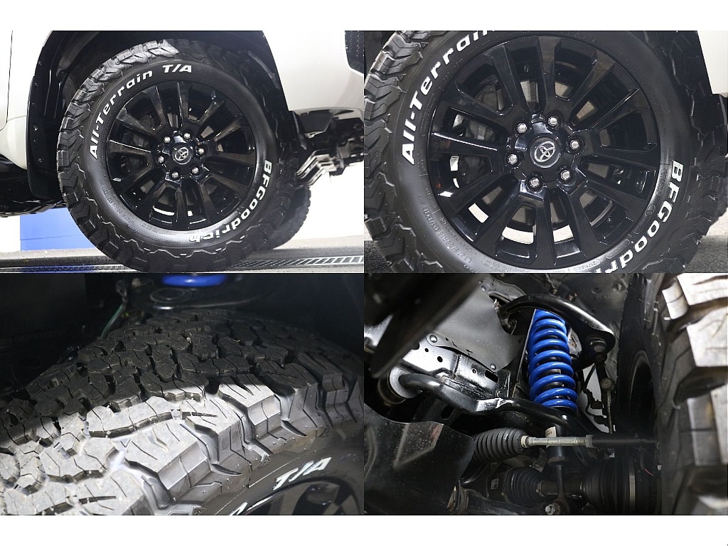 新品BFGoodRichiA/Tタイヤをインストール♪ホイールは専用18インチAW！