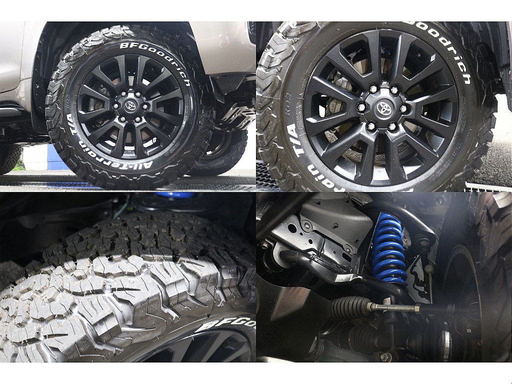 新品BFGoodRichiA/Tタイヤ！ホイールは特別仕様車専用18インチホイール！