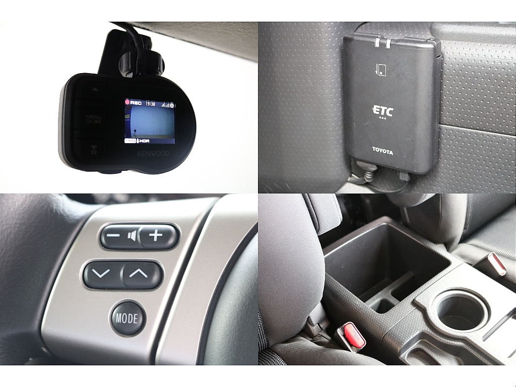 ETC車載器やバックカメラ、ドライブレコーダーなどなど欲しい装備はそろっております！