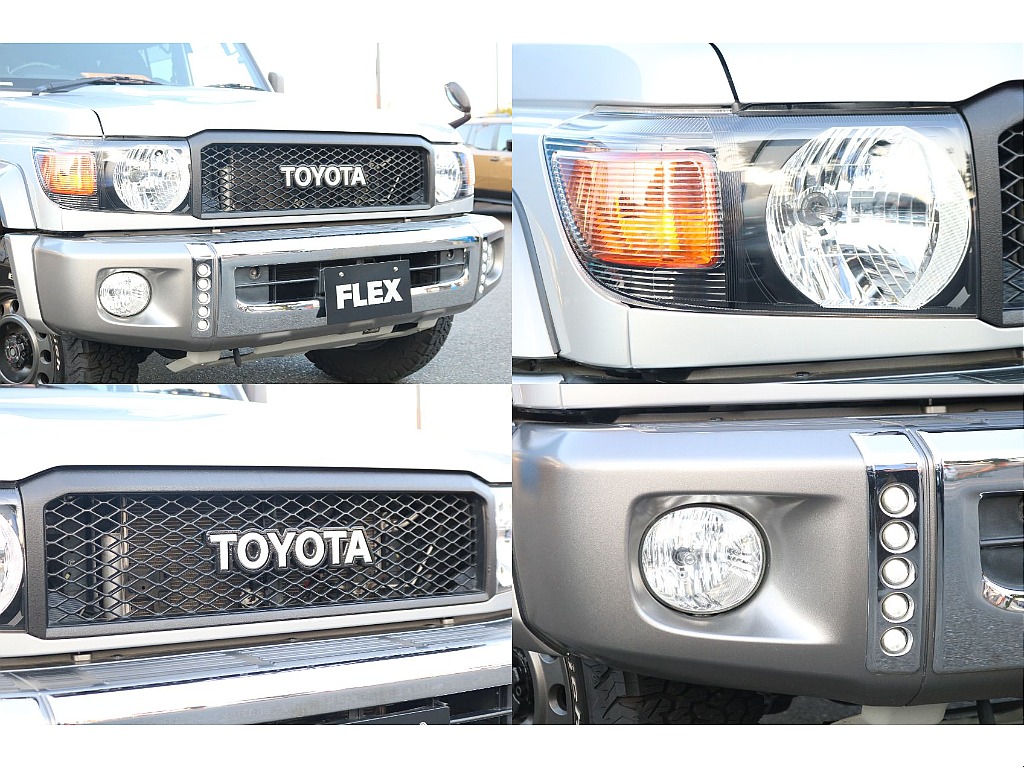 インナーブラックヘッドライトにブラック塗装済みTOYOTA文字グリル！