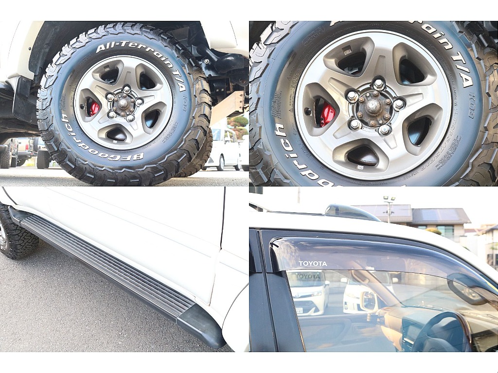 塗装済みの再販76純正アルミ×BFgoodrichATタイヤ！