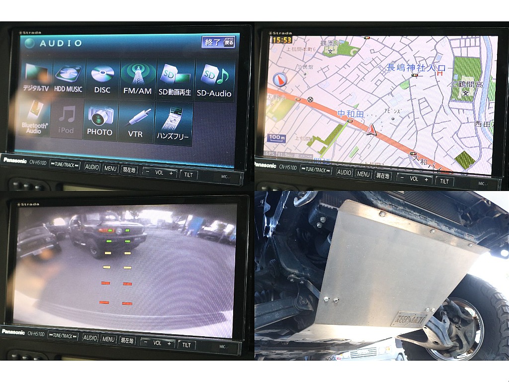 strada製ナビ＆バックカメラ！ ETC車載器も装備済みの為、このまま遠出もできちゃいます！