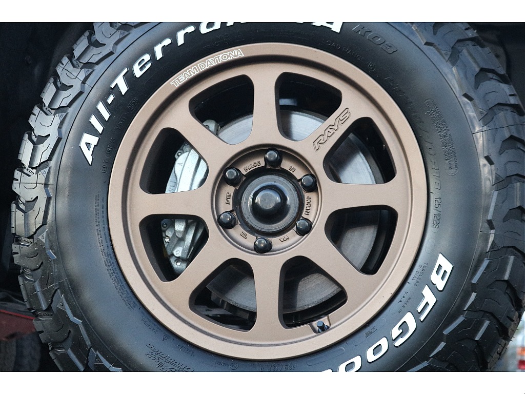 BFグッドリッチATタイヤ×RAYS TEAM DAYTONAホイール！