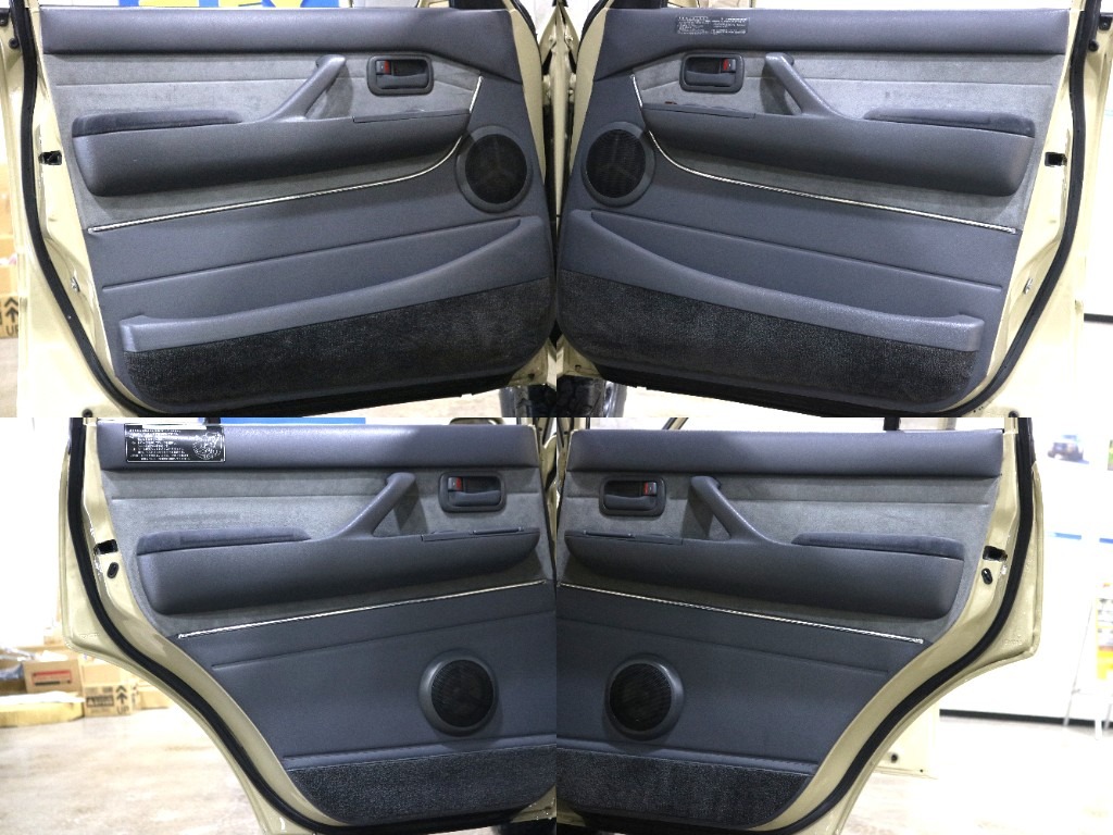 車両によっては破れ、汚れなどの個体もございますがこちらは非常に良好なコンディションをしております。