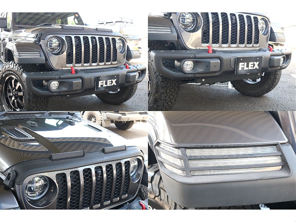 JEEP伝統の7本線グリル！