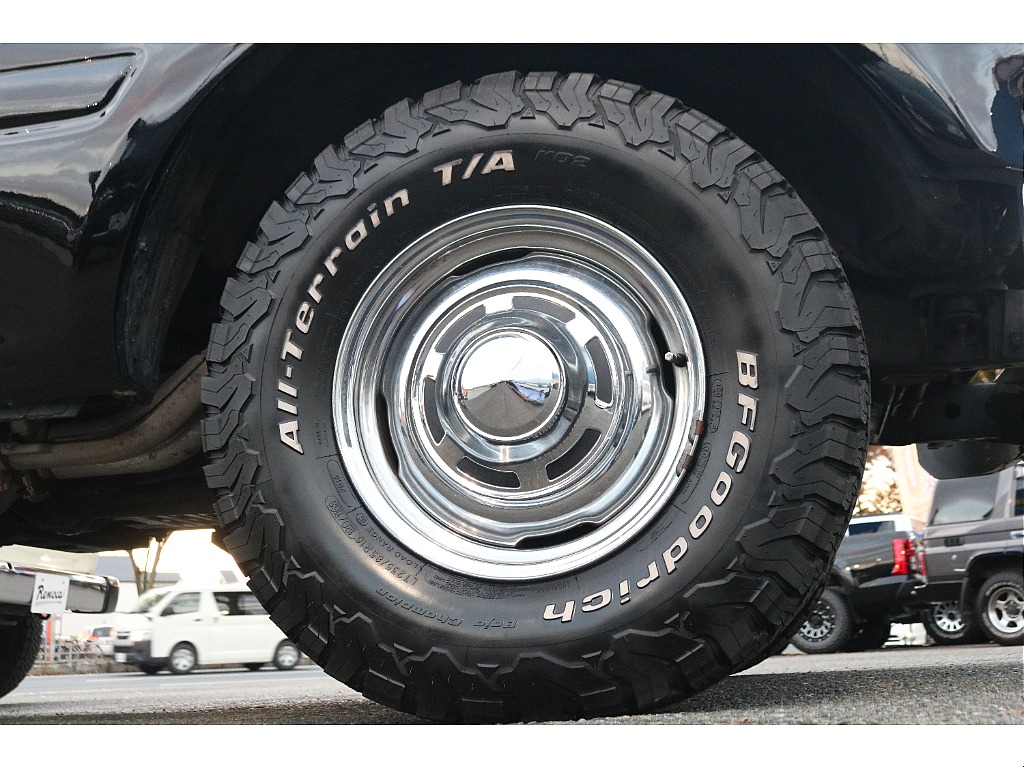 輸出用鉄チンホイール×BFグッドリッチATタイヤ！
