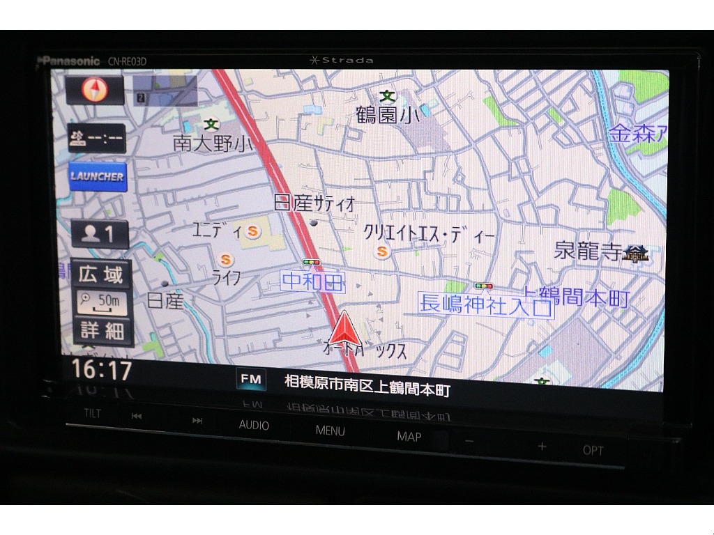 stradaナビ！地図機能もばっちり使えます！