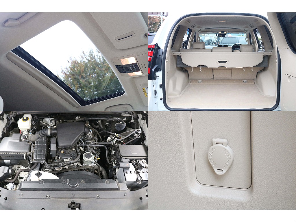 嬉しいサンルーフ装備！