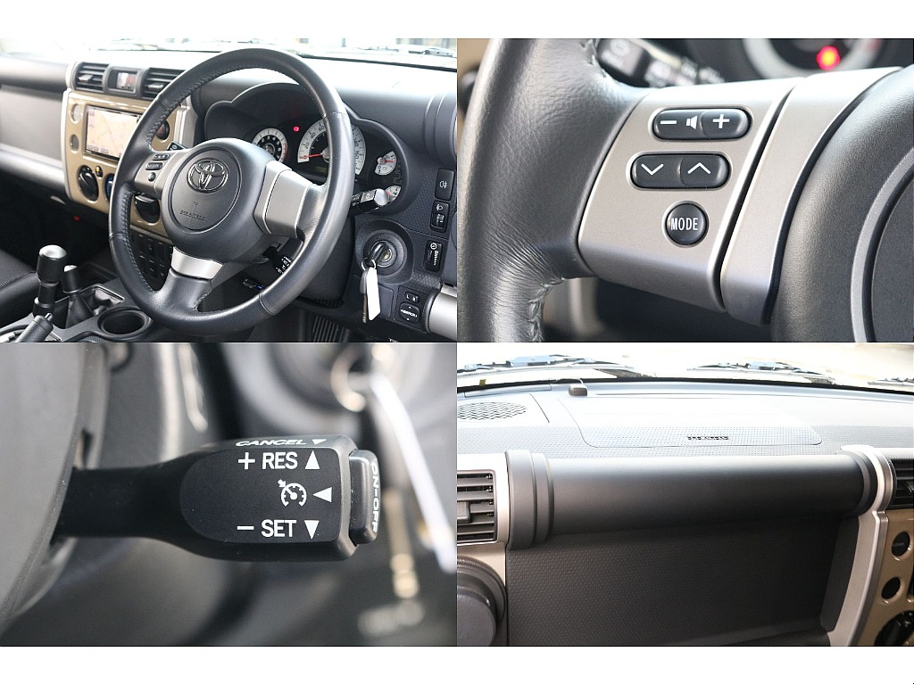 ステアリングリモコンやクルーズコントロールなども充実しています！