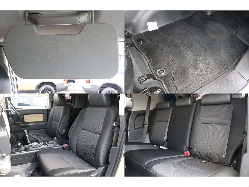 サンバイザーはドア部分にも装備しているお車です！