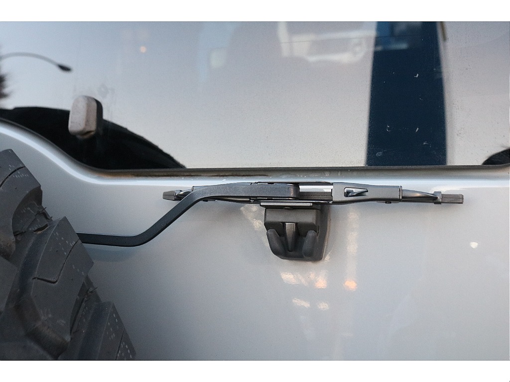 リヤワイパー装備！