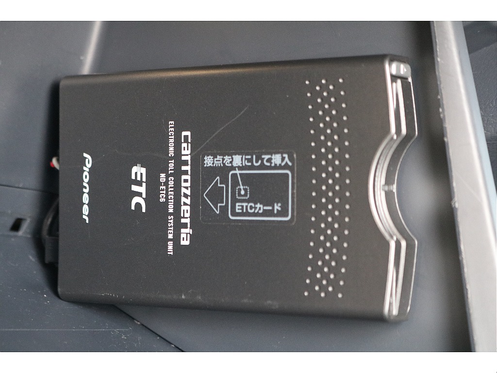 ETC車載器装備！