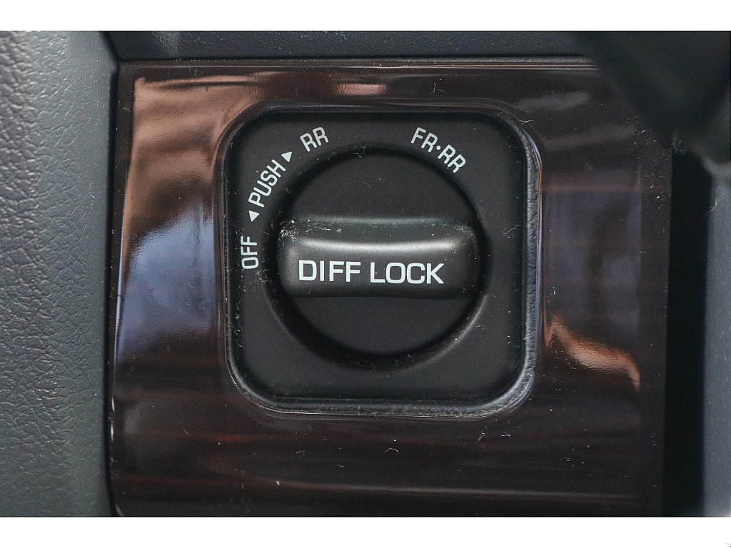 オプション：前後デフロック装備！