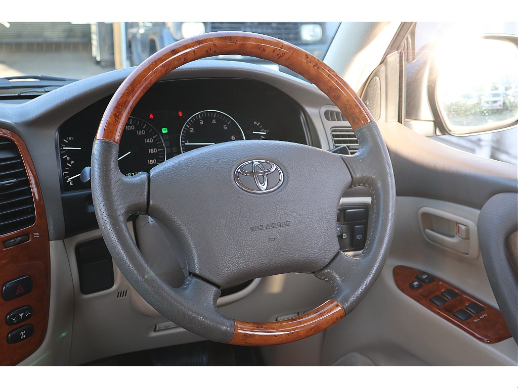 純正ウッドコンビハンドルも状態良好です！