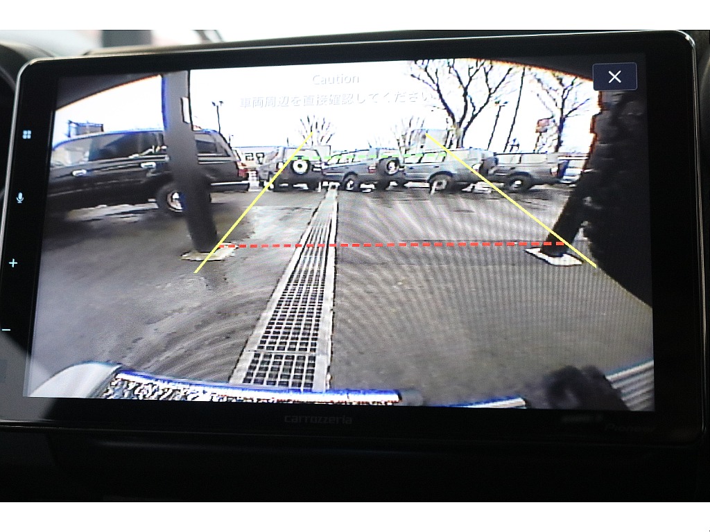 バックカメラ装備車両です！