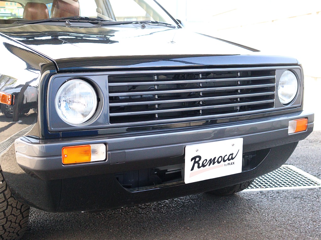 専用フロントパーツに丸目仕様。他のお車とは被らない唯一無二のお車です！