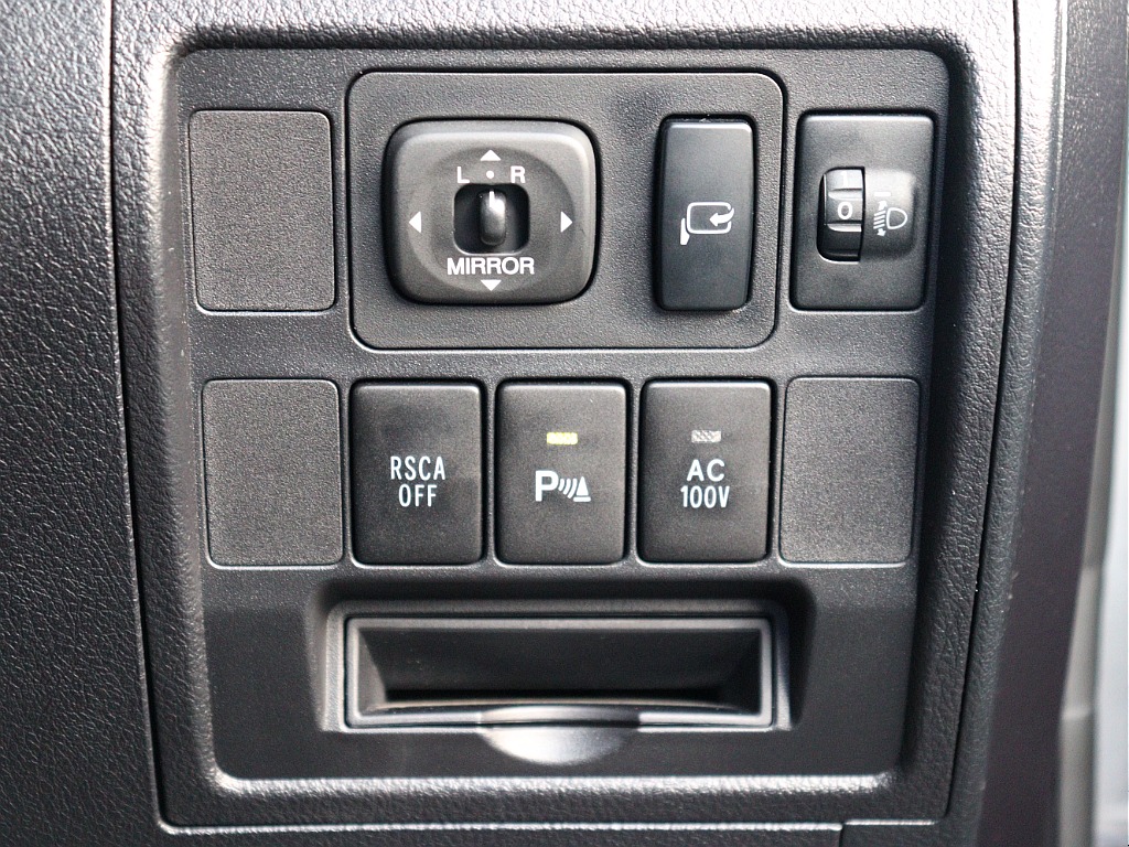 各種スイッチ！