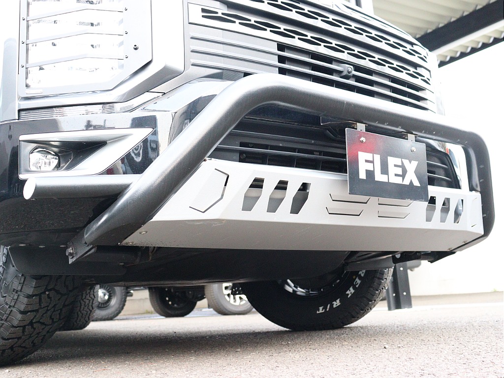 ☆オートフラッグス製フロントバンパーガード＆スキッドプレート☆