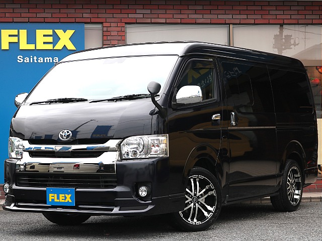 Ｈ３０年ダークプライムⅡワイド４ＷＤ！ワンオーナーのカスタム車両が入庫です☆