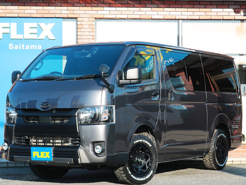 トヨタ ハイエースバン 5D2.8DTスーパーGLダークプライムⅡL 4WD 【厳選中古車】 埼玉県