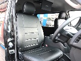 全席黒革調シートカバーを新品装着☆
