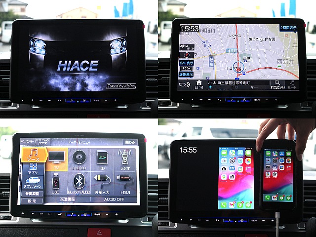 BIG-X11インチナビ（走行中視聴、HDMIミラーリング可能）