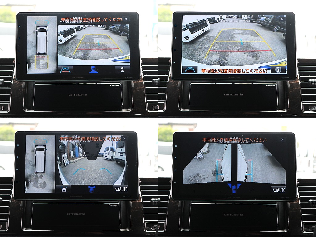 パノラミックビューモニターで360度リアルタイム映像でご確認可能です☆