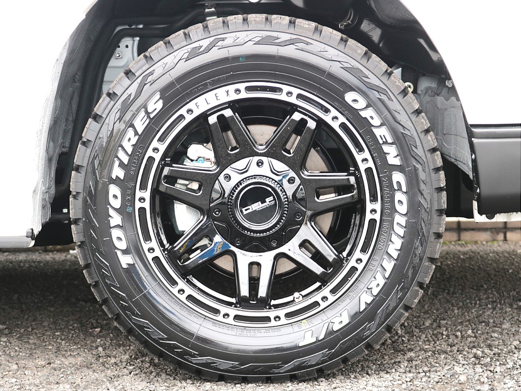 Delf04　16インチアルミホイール×TOYOオープンカントリーR/Tタイヤ☆