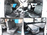 全席黒革調シートカバーを装着☆