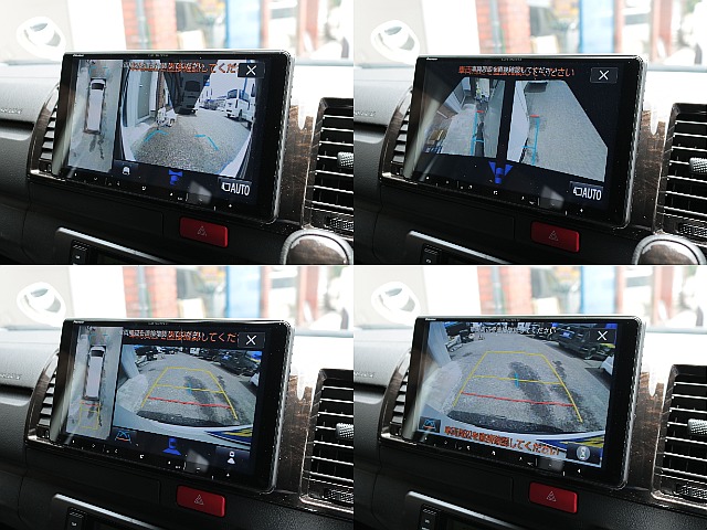 パノラミックビューモニターで360度リアルタイム映像で周囲の確認が可能です☆