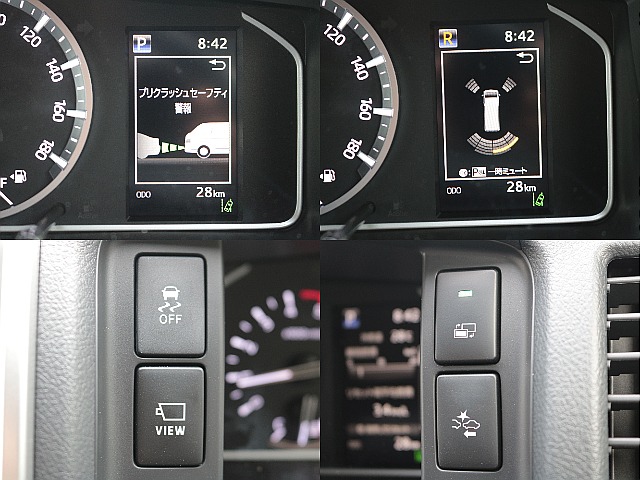 トヨタセーフティセンスやパノラミックビューモニターなど運転支援システムも充実☆