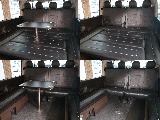 テーブルやベットマットは脱着可能です☆