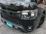 拘りのTRDフロントスポイラーもマットブラック塗装☆