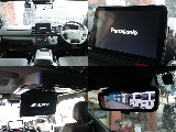 ストラーダ9インチフローティングナビ×12.8インチフリップダウンモニター☆