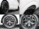 スタイリングヘックス17インチアルミホイール×ナスカーホワイトレタータイヤ☆