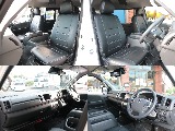 全席黒革調シートカバーを新品装着☆